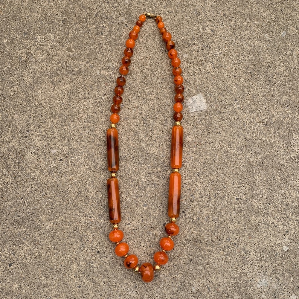 Long vintage necklace
